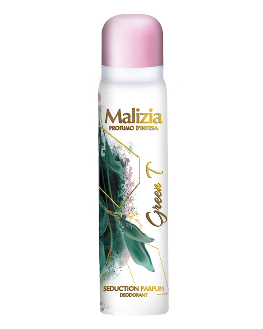 MALIZIA DEODORANT SEDUCTION PARFUM GREEN TEA 150ML