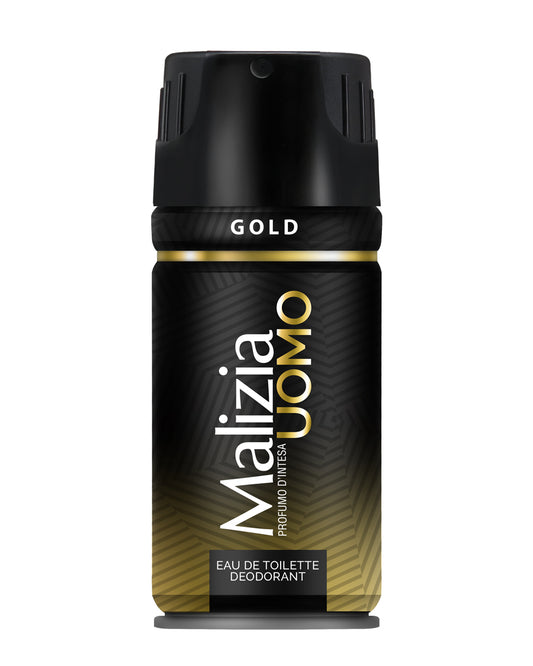 MALIZIA UOMO DEODORANT GOLD 200ML