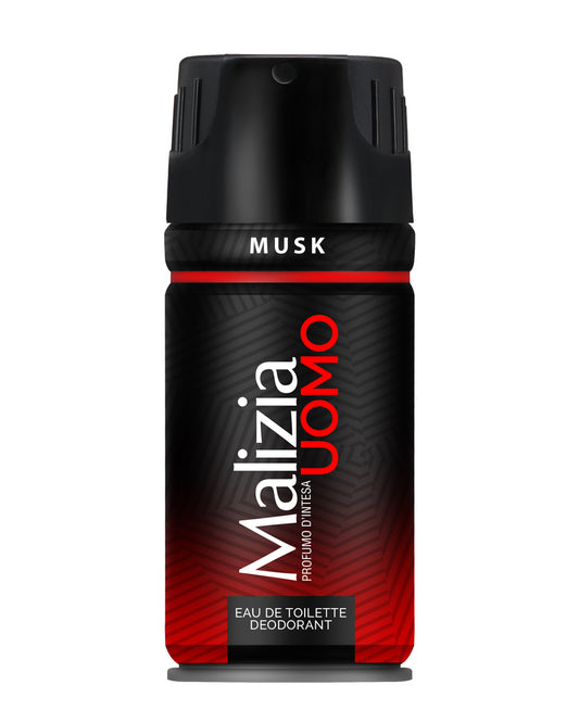 MALIZIA UOMO DEODORANT MUSK 200ML