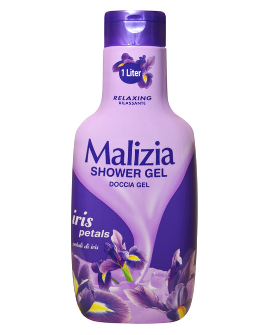 MALIZIA SHOWER GEL IRIS PETALS 1L