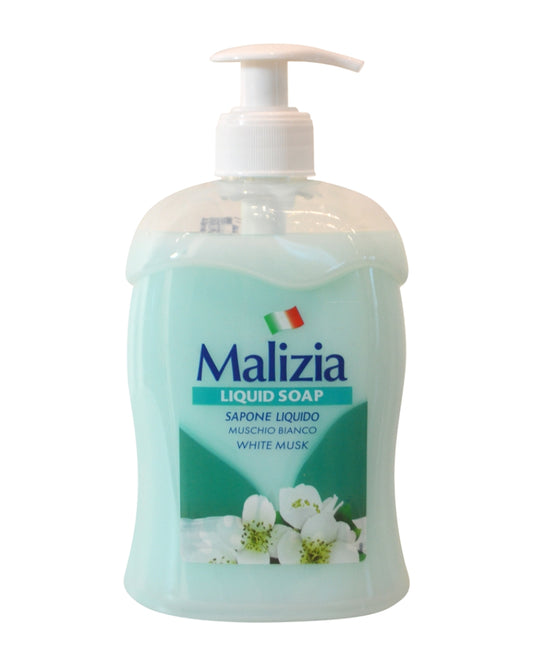 MALIZIA LIQUID SOAP WHITE MUSK 500ML