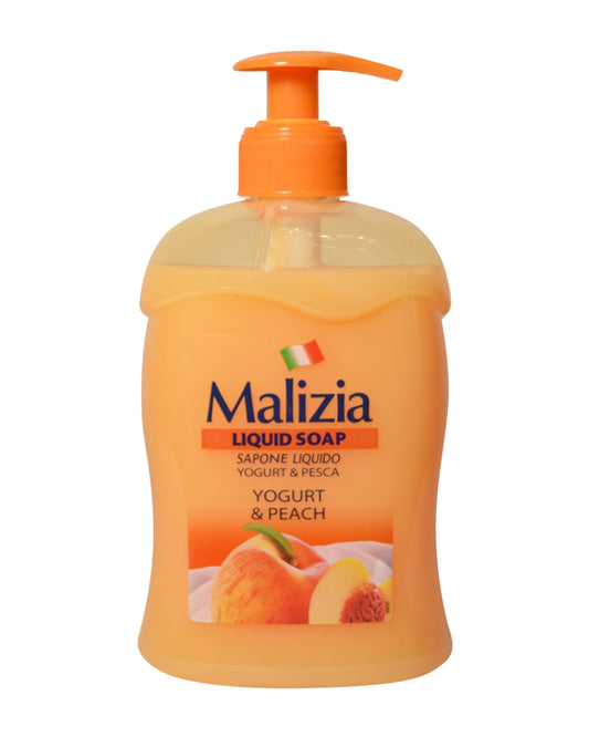 MALIZIA LIQUID SOAP YOGURT AND PEACH 500ML