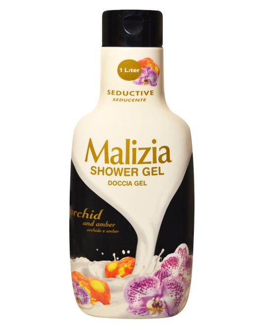 MALIZIA SHOWER GEL ORCHID AND AMBER 1L