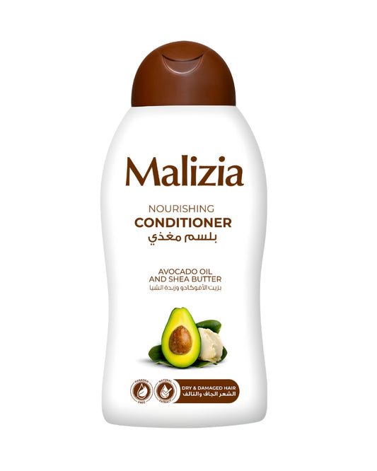 MALIZIA CONDITIONER AVOCADO OIL AND SHEA BUTTER FOR DRY AND DAMAGED HAIR 400ML