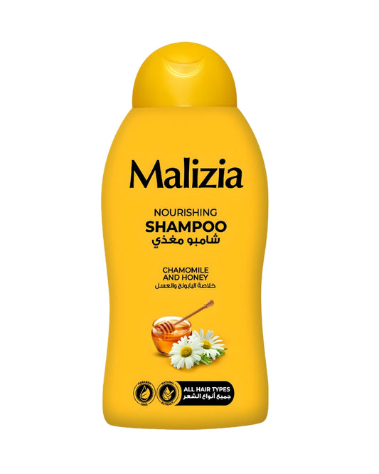 MALIZIA SHAMPOO CHAMOMILE AND HONEY FOR ALL HAIR TYPES 400ML