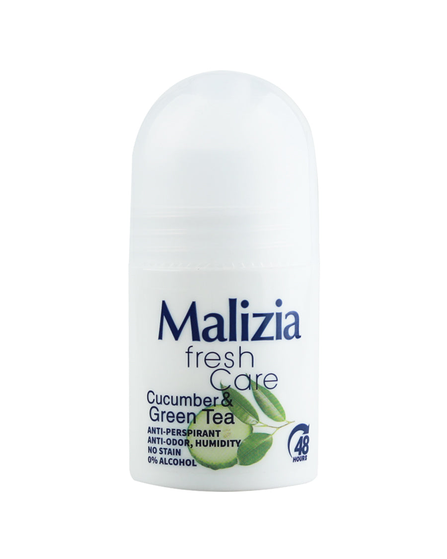 MALIZIA FRESH CARE ROLL-ON CUCUMBER & GREEN TEA 50ML
